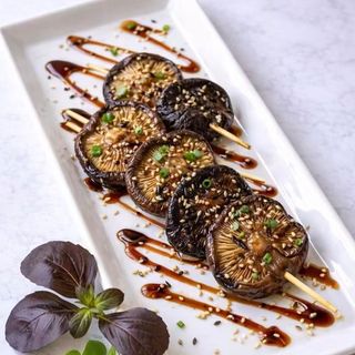 Pinchos de Shiitake