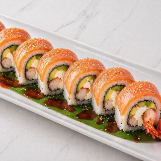 Uramaki dragón roll