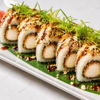 Pollo crunch roll 8 pieza 