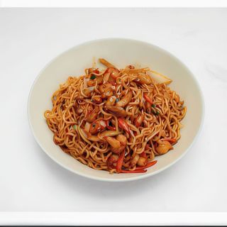 Yakisoba con ternera 
