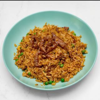 yakimeshi con ternera