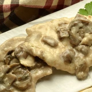Scaloppine De Ternera Funghi Porcini