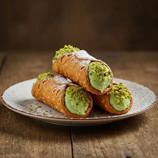 Cannoli Siciliano Pistacho