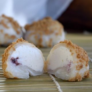 Mochi de Tarta de Queso con Fresa(2 Uds.)