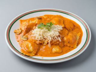 Raviolis rellenos de Carne