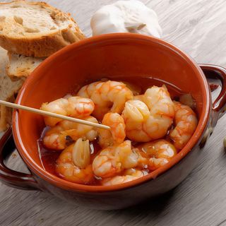 Langostinos al Ajillo
