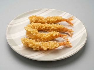 Langostinos tempura (4 uds.)