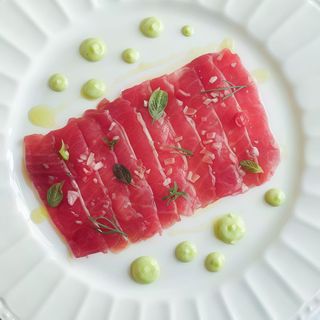 Carpaccio di tonno