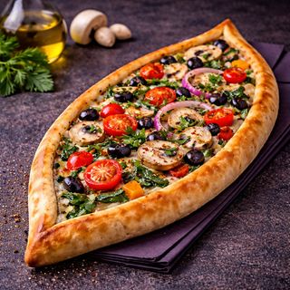 Pide Vegetariano
