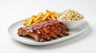 Costillas BBQ A Baja Temperatura