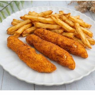 Tiras de pollo caseras