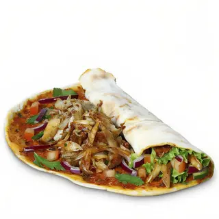 Lahmacun Solo Pollo Y Salsas