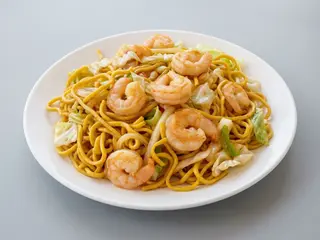 94.- Chow Mien Y Gambas