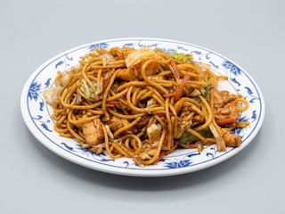 98.- Chow Mien 3 Delicias