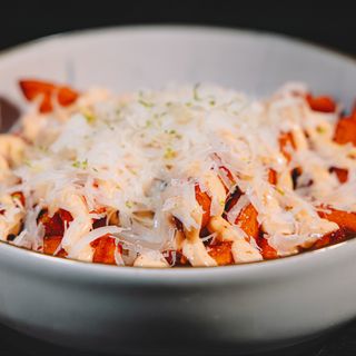 Boniato a la parmesana