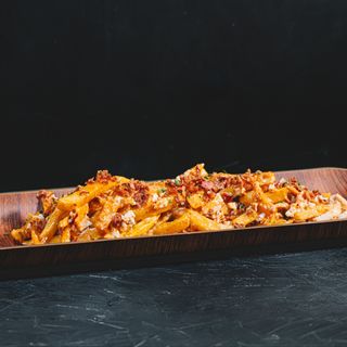 Huevos rotos con bacon