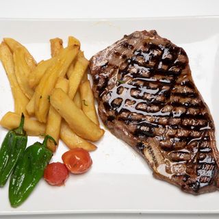 Entrecot de Ternera con Guarnición(450 gr. )