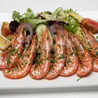 Gambas a la Plancha
