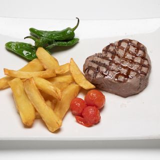 Filete de Ternera Black Angus con Guarnición (250 grs)
