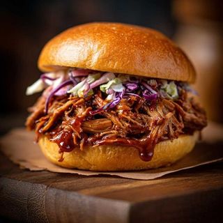 Pulled Pork Burger (200 g.)