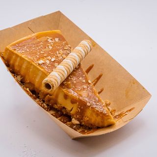 Tarta de dulce de leche