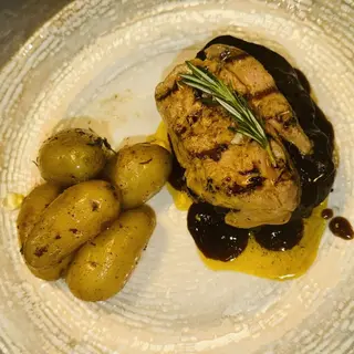 Solomillo con Foie