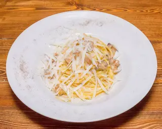 Gli Autentici Spaghetti Alla Carbonara (especialidad de la casa)