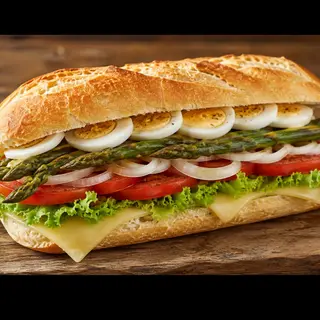 Bocadillo vegetal