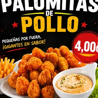 Palomitas de pollo