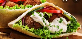 Menú Kebab Falafel ( sin carne)