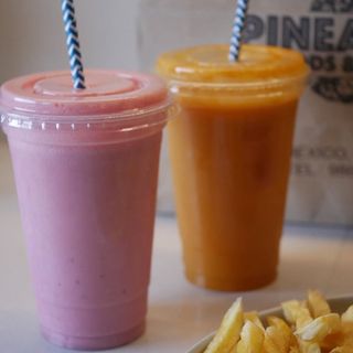 batido guanábana en leche