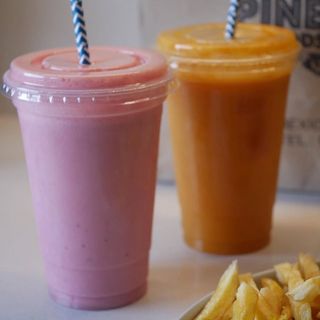 batido guayaba en leche