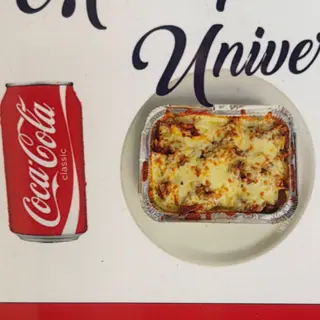 Menu plato especial Universal (coca cola )