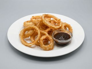 Aros de cebolla en tempura