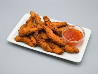 Tiras de pollo picante