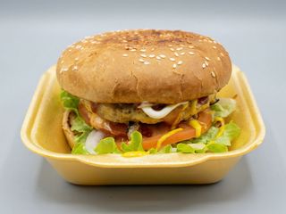 Menú Hamburguesa De Pollo