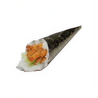 56-Temaki Langostino Crujiente Aguacate (1 Pz.)