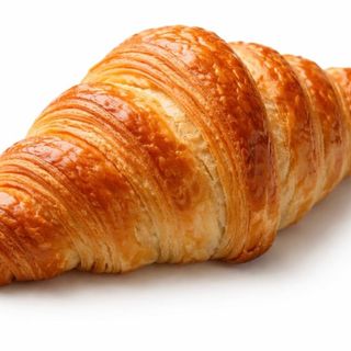 Croissant recién horneado