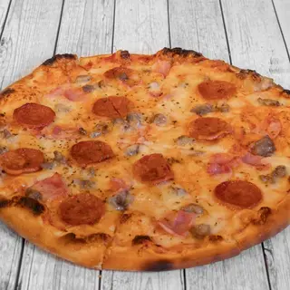Pizza Regina sin gluten mediana