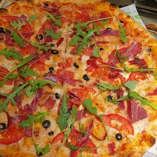 Pizza sinfonía sin gluten mediana