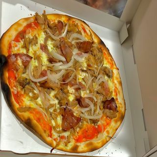 Pizza Pulled Pork (33 Cm.)