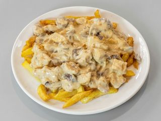 Pollo Crema Champiñones