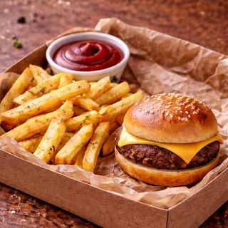 Mini Kids Cheeseburger