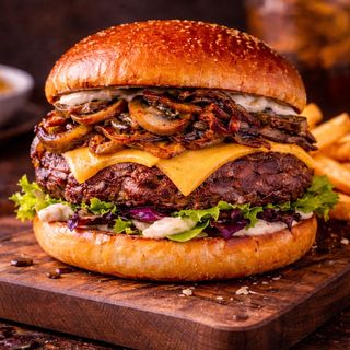 Meatina Black Truffle Burger
