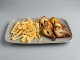 Pollo con patatas