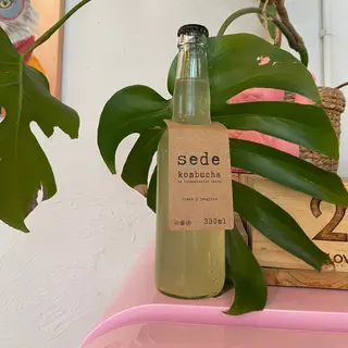 Kombucha SEDE de limón y jengibre (330 ml.)