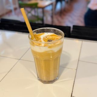 Iced chai latte