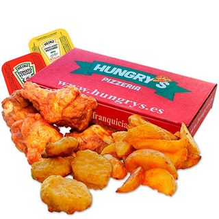 Combo (Alitas, Patatas Y Nuggets)