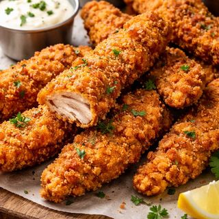 Fingers de pollo caseros