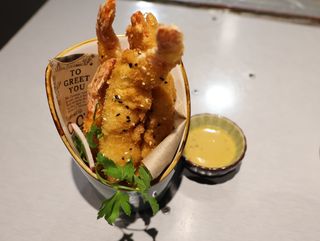 14. Langostinos Fritos Con Sésamo (4 uds.)